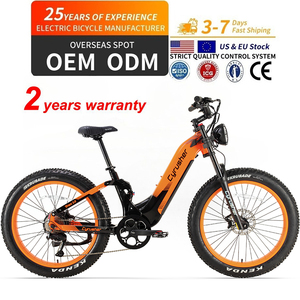 Vélo Électrique EU Shipping Cyrusher <span class=keywords><strong>Trax</strong></span> 2.0 avec Pneus Larges, Moteur Brushless 250W, Amortisseur Pneumatique, Batterie 52V 20A - Product Image 1