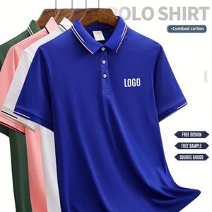 Polo en coton de haute qualité, nouveau design, décontracté, pour le golf, impression personnalisée, livraison rapide, logo brodé, vente en gros, polo personnalisé - Product Image 4