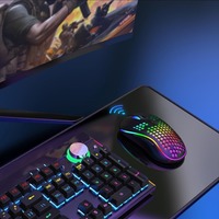 Ratón para Juegos con Sensor Óptico 6D de 7200DPI, Retroiluminación RGB, Ergonómico, Inalámbrico, para Jugadores, Computadora, PC