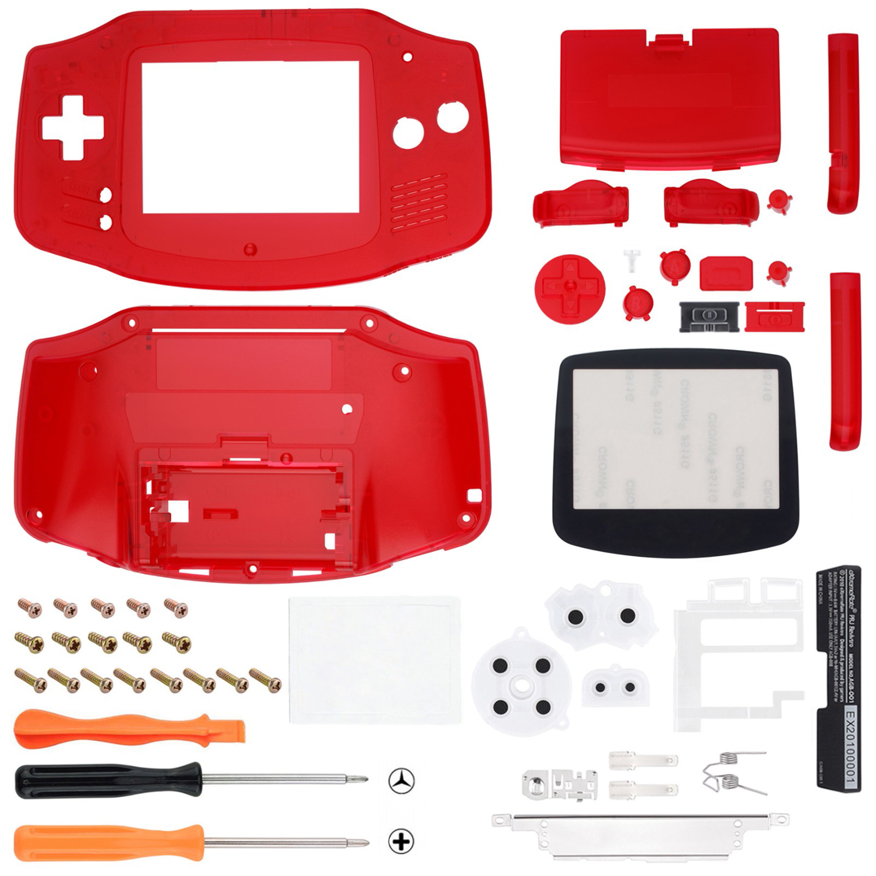 Clear Red TAGM5002