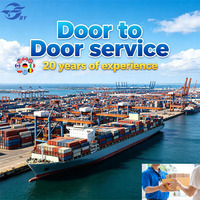 Transitaire maritime Chine-USA, expédition DDP FBA FCL LCL, 20 ans d'expérience, livraison porte-à-porte, transport routier local aux États-Unis