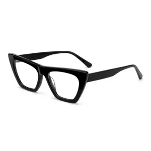 Dearest Top Sale Último diseño Vintage Acetato Ojo de gato Marco de anteojos Marcos ópticos Gafas para mujeres Hombres