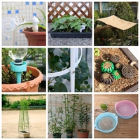Fournitures de jardin, pot de fleur, plateau de soucoupe en plastique transparent, vente chaude