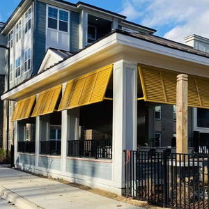 Toma Bahama phổ biến đa chức năng cửa chớp với an ninh và bão dù để che nắng bảo vệ Trung Quốc đầu tay nhà máy - Product Image 1