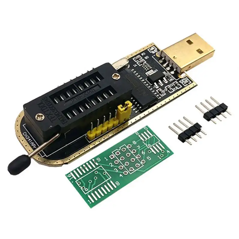 CH341 24 25 ซีรี่ส์ EEPROM แฟลช BIOS โปรแกรมเมอร์ USB พร้อมซอฟต์แวร์และไดรเวอร์