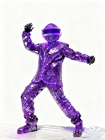 Costume de miroir intégral pour homme, tenue scintillante effet miroir, combinaison disco pour spectacle sur scène et performance de danse de rue