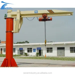 0.5T-15T Mới Nhất Cố Định Cột Loại Cantilever Jib Crane Với Tính Toán Thiết Kế