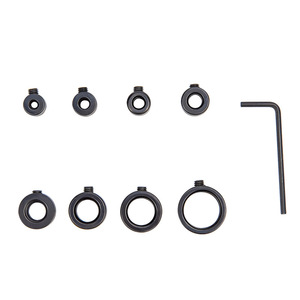 Drill Bit Limit Ring 3mm-16mm Kit Metal Adjustable Positioning Rings For Woodworking With Hex Key 8 Pieces - Product Image 4