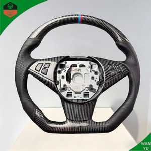 Volante Universal Cosido a Mano con Fibra de Carbono Real para BMW <span class=keywords><strong>E65</strong></span> E66 E31 E84 E83 E53 E70 E71 E36 E85 E86 E89 - Product Image 3