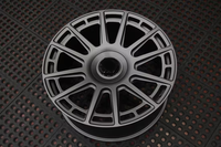 Jantes forgées personnalisées, design classique noir mat avec plusieurs rayures, 18-22 pouces pour Defender, BMW, Benz, Tesla