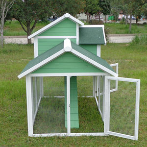 เล้าไก่แบบถอดได้สำหรับ<span class=keywords><strong>บ้าน</strong></span>สัตว์เลี้ยงทำจากไม้รูปแบบที่แข็งแรงทำความสะอาดง่าย - Product Image 2