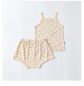 Set di <span class=keywords><strong>abbigliamento</strong></span> <span class=keywords><strong>estivo</strong></span> Unisex per bambini e neonati senza maniche - Product Image 6