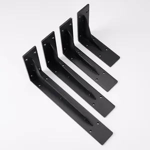 Support d'armoire de <span class=keywords><strong>suspension</strong></span> en acier inoxydable épais épais accessoires de quincaillerie de meubles Fabrication de tôle murale cachée - Product Image 3