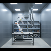 Bras robotique collaboratif SHENGXIN FR5, moteur 6 axes, charge utile de 5 kg, acier inoxydable, haute précision, industriel, automatique, vision PLC