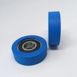 Haute qualité unique en nylon roulement à billes en plastique roue PU <span class=keywords><strong>roulette</strong></span> - Product Image 2