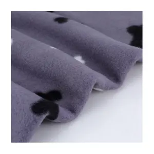 Polaric Fleece Fabric Supplier 100% Polyester Printing Fleece Fabric For Sweatshirt Baby Blanket Knit Stretch Fabric