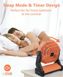 充電式非常用折りたたみ式フック電池式ファンポータブル10000mAh屋外キャンプ用テントファン - Product Image 5