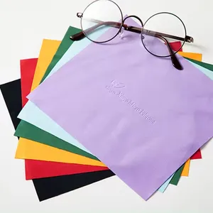 Paño de limpieza de microfibra personalizado paño de limpieza de gafas paño de limpieza de lentes paño de limpieza de gafas para pantalla