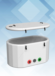 AMBOHR 150*80*65CM Nouvelle Baignoire de Massage Ovale Extérieure <span class=keywords><strong>SPA</strong></span> 1 Personne Sports Nautiques <span class=keywords><strong>SPA</strong></span> Extérieur Baignoire <span class=keywords><strong>Gonflable</strong></span> - Product Image 4