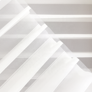 <span class=keywords><strong>Persianas</strong></span> Shangri-La de Operación Manual con Tamaños Personalizados, Disponibles en Medidas a Medida, Tela Vertical de Poliéster con Filtro de Luz, Ajuste Perfecto - Product Image 2