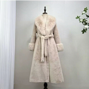 <span class=keywords><strong>Cappotto</strong></span> Lungo Elegante da Donna in Raso <span class=keywords><strong>Nero</strong></span> con Collo a Scialle <span class=keywords><strong>Oversize</strong></span> e Cintura in Vita, Spandex/Poliestere, Abbigliamento Esterno Regolare - Product Image 5