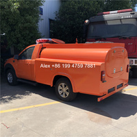 Mini camion de pompiers 4x4 4x2 Foton pickup 1500 litres