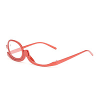 Lunettes de presbytie cosmétiques monolithiques rotation à 120 degrés lunettes unilatérales multi-fonctionnelles presbytie mode plein cadre