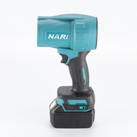Souffleur d'Air Extérieur Portable Haute Pression Sans Balais 18V, Machine Super Tempête, Ventilateur Turbo Violent pour Feuilles, Poussière, Neige, Souffleur Sans Fil
