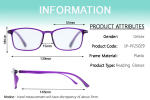 <span class=keywords><strong>Gafas</strong></span> <span class=keywords><strong>de</strong></span> Lectura Unisex Delgadas Anti <span class=keywords><strong>Luz</strong></span> <span class=keywords><strong>Azul</strong></span> 2026 con Lentes Transparentes, Ajuste Cómodo, Montura Roja/Morada 2.0 - Product Image 2