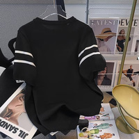 T-shirt Homme Slim Fit Personnalisé Tendance Été Jeunesse Manches Courtes Patchwork Respirant Style Japonais Fabricant OEM