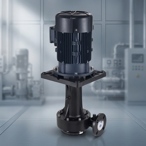 Pompe verticale à immersion pour transfert de produits chimiques acides et alcalins, à haut débit, pour échange de chaleur et filtration - Product Image 1
