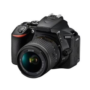 Kit Appareil Photo Reflex Numérique <span class=keywords><strong>D5600</strong></span> avec Objectif Zoom VR 18-55mm, Vidéo Full HD 1080P 24.2MP, Écran LCD Incurvé, Capteur CMOS, Idéal pour Débutants - Product Image 2