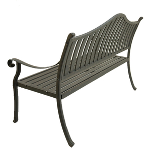 <span class=keywords><strong>Banc</strong></span> <span class=keywords><strong>de</strong></span> <span class=keywords><strong>jardin</strong></span> en <span class=keywords><strong>aluminium</strong></span> moulé bronze antique - Product Image 5