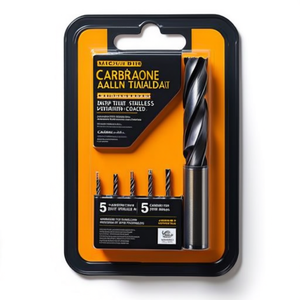 Foret en carbure revêtu de Nano TiAlN 5xD non percé pour l'acier inoxydable et les superalliages de PU - Product Image 2