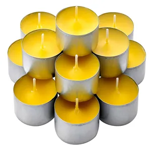 Home Lighting Tealight Candle Lot of 50 Pieces Pack 3.7cm dia tea light candle 2.5 hour burning time tea light candle