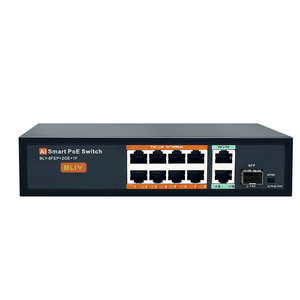 AI Smart PoE Network <b>Switch</b> 8 Port <b>Ethernet</b> <b>Switch</b> 1 Gigabit SFP Up Link Industrial Enterprise <b>Switch</b> - Product Image 5