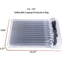 Caja de Envío para Portátiles con Carpetas para Portátiles de 13 a 15.6 Pulgadas, Cartón Corrugado Reciclable, Laminación Mate y Grabado en Relieve