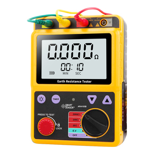 SMART AR4105B เครื่องวัดความต้านทานดินแบบดิจิตอลพร้อมจอแสดงผลเซ็นเซอร์ช่วง 0-2000 โอห์ม 2/3 เส้น - Product Image 3