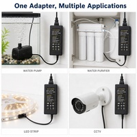 Adaptateur secteur de bureau 24V 2A 48W, alimentation à découpage CC pour pompe à eau, purificateur RO, bande LED, CCTV