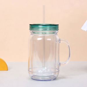 Taza de Cerveza de Viaje de Plástico de 20 oz, Ecológica, Libre de BPA, con Doble Pared, Reutilizable, Transparente, con Asa de Globo de Nieve y Tapa Antiderrames - Product Image 4
