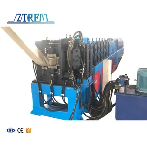 ZTRFM OEM ODM downspout pipe gutter elbow roll forming machine for sale