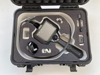 Endoscope industriel HD avec vision à 360° ° Rotation du joystick, moniteur de 5,0 pouces et tube de sonde de 8 m