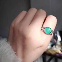 Change de couleur pour femme, anneau d'humeur réglable, avec contrôle de la température, en argent, 1 pièce, nouvelle mode