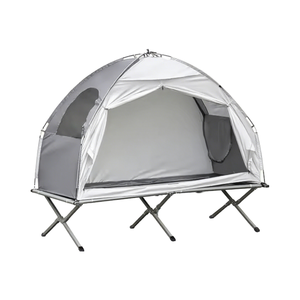 OEM ODM personalizado 2 en 1 montado aluminio cómodo equipo al aire libre fuera de tierra tienda de campaña - Product Image 1