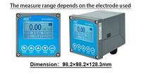 ECG-2090pro 0.00g/L~80.00 G/L (ppt) Mètre de conductivité, salinité et TDS en ligne double pour eau, Wi-Fi, Chine
