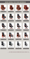 Accoudoir en bois réglable de haute qualité, chaise de bureau pivotante en cuir, accoudoir en bois, offre spéciale, vente en gros