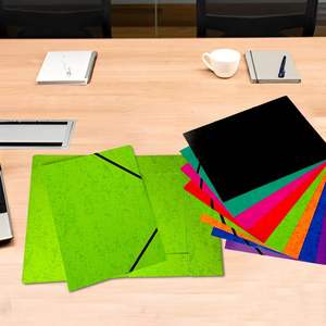 Bolsa de Archivo para Estudiantes con Estampado de Mármol Colorido Crl-251231-14, Impresión Digital, con Cuerda Elástica y Banda de Goma, Almacenamiento de Oficina - Product Image 6