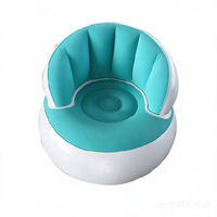 Canapé gonflable floqué en PVC, pliable, portable, pour une personne, avec hauteur réglable, pour le camping et un sommeil sain