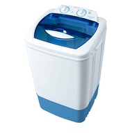 7kg Home Electric Appliance Semi-automatic Top Loader Washing Drying Machine