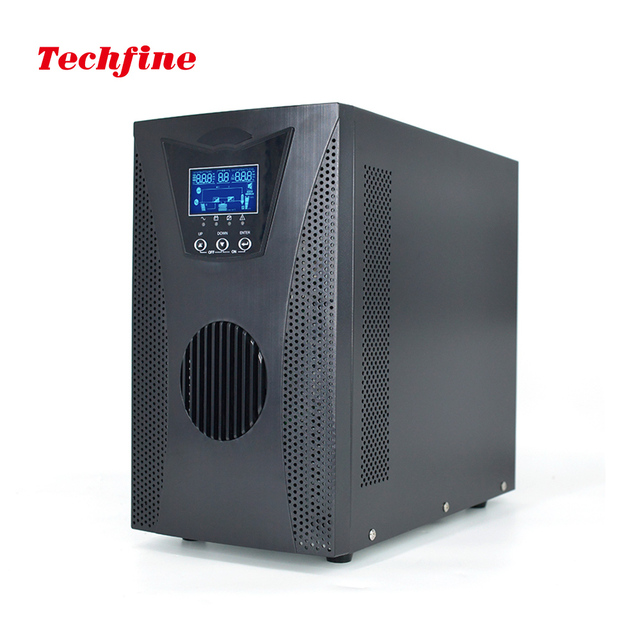High Frequency 6KVA 5.4KW Single Phase Online UPS Pure Sine Wave Output 220V Inverter Power Supply